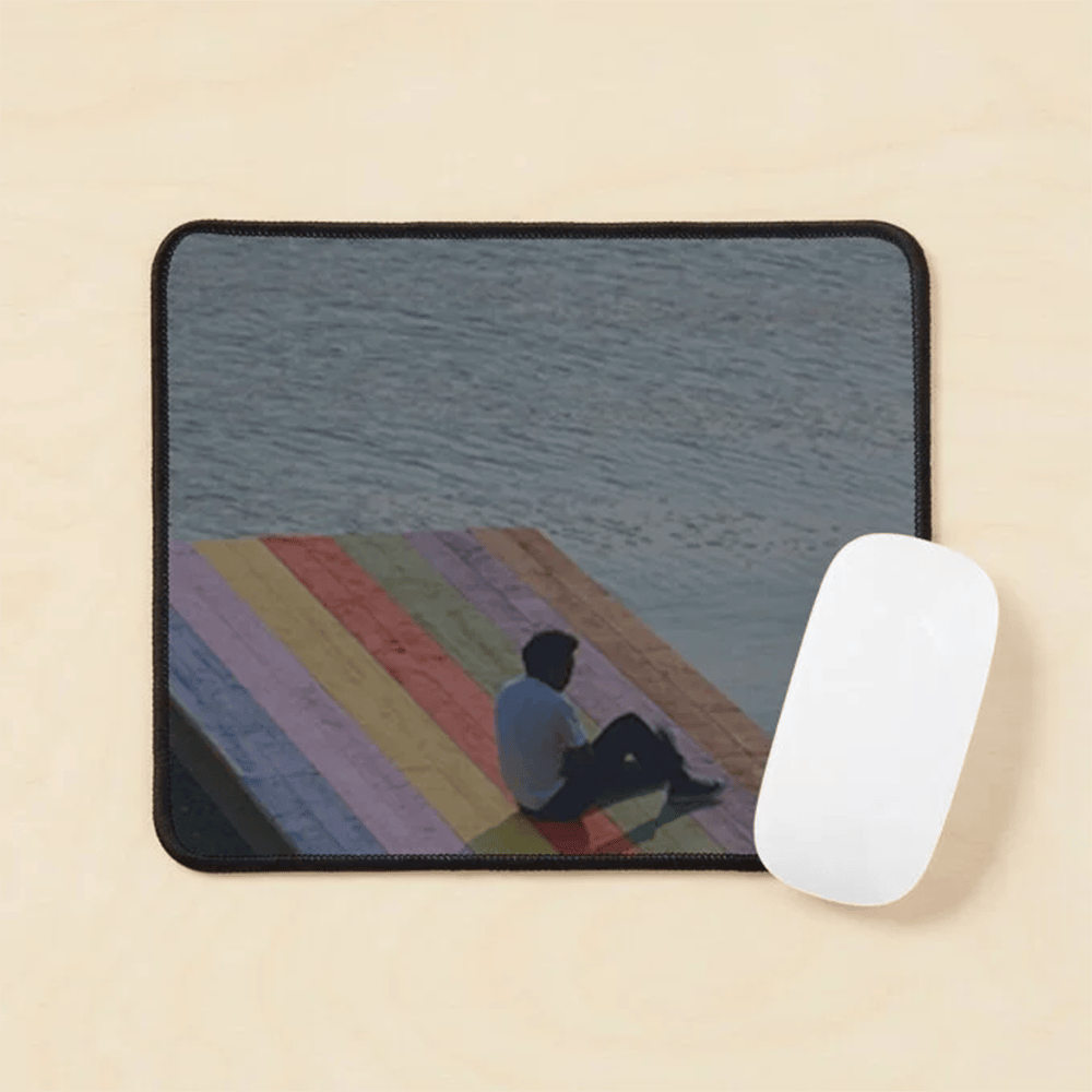 The Melodic Blue Sea Theme Mouse Pad Baby Keem Album Cover Graphic Merch Music Fan Gifts