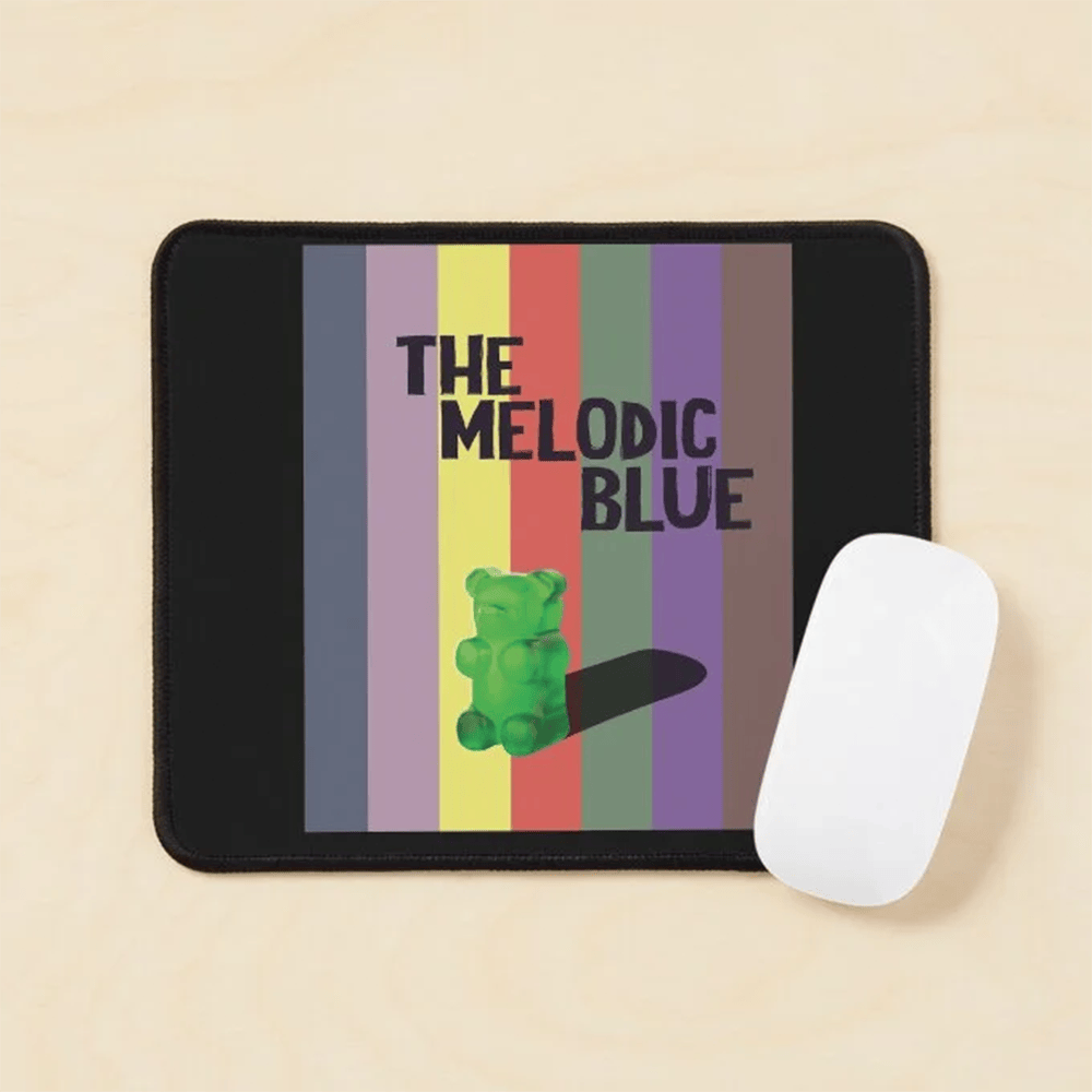 The Melodic Blue T-Shirt Mouse Pad Hip Hop Album Graphic Merch Gifts For Baby Keem Fans