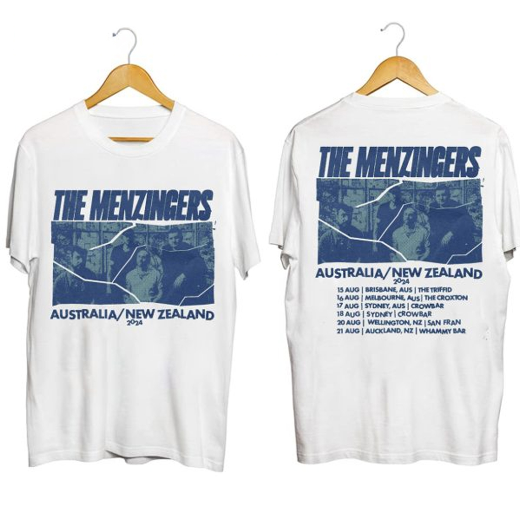 The Menzingers Australia And New Zealand Tour Shirt The Menzingers Merch Gifts For Fans