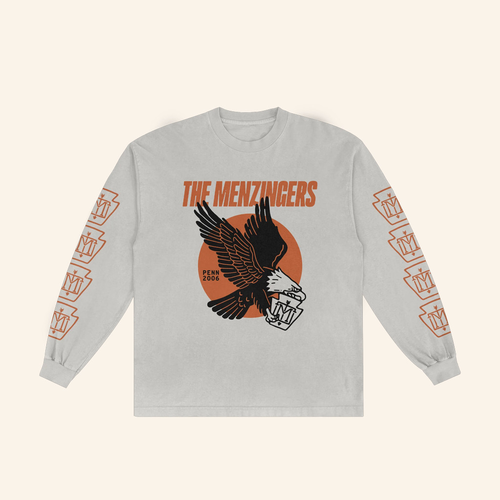 The Menzingers Merch Eagle Long Sleeve T-Shirt Gifts For Rock Lovers The Menzingers Merch Eagle Long Sleeve T-Shirt Gifts For Rock Lovers