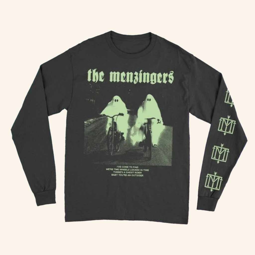 The Menzingers Merch Ghost Long Sleeve T-Shirt Best Gifts For Rock Lovers The Menzingers Merch Ghost Long Sleeve T-Shirt Best Gifts For Rock Lovers
