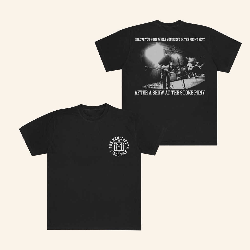 The Menzingers Merch Stone Pony T-Shirt Gifts For Rock Lovers
