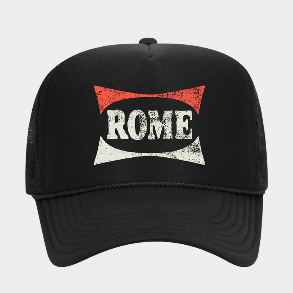 The Merch Collective Merch Rome Octane Trucker Hat Gifts For Rome Band Fans
