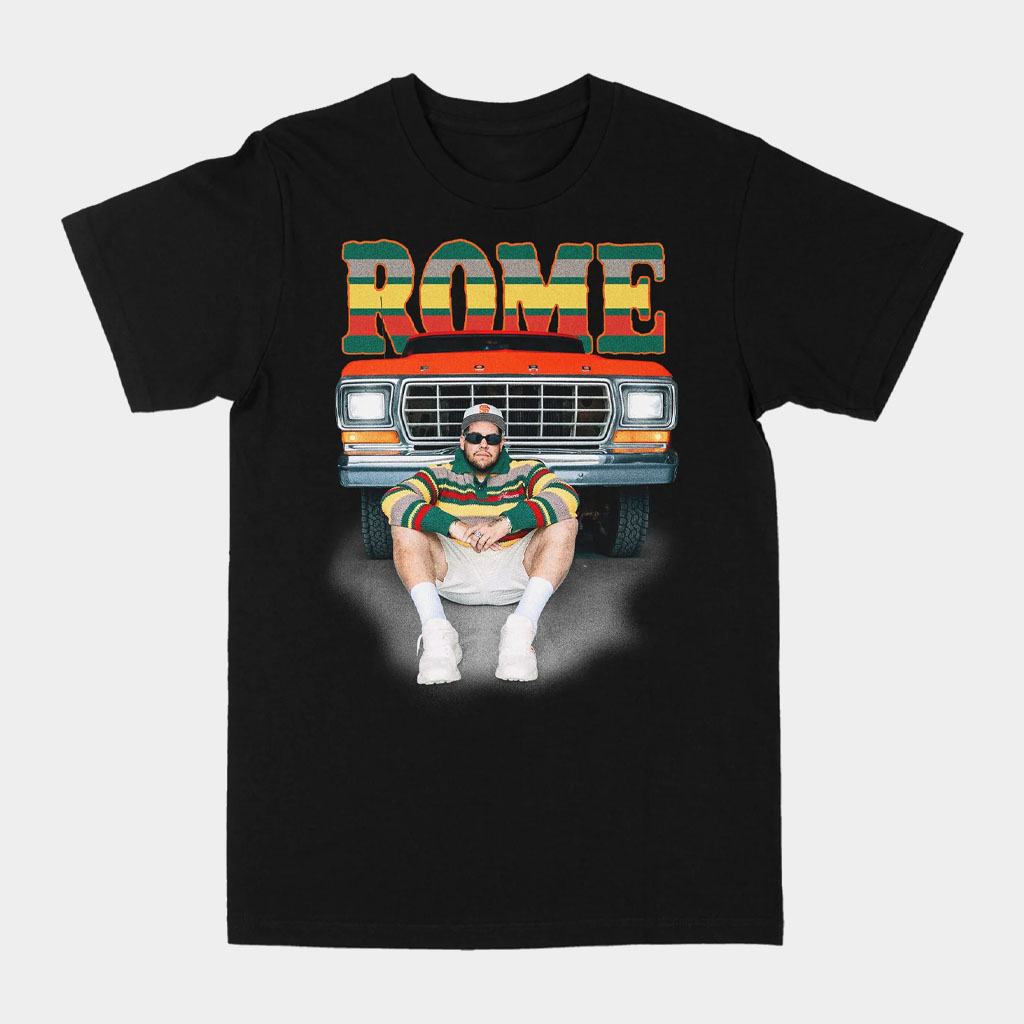 The Merch Collective Merch Rome Truck T-Shirt Gifts For Band Fans