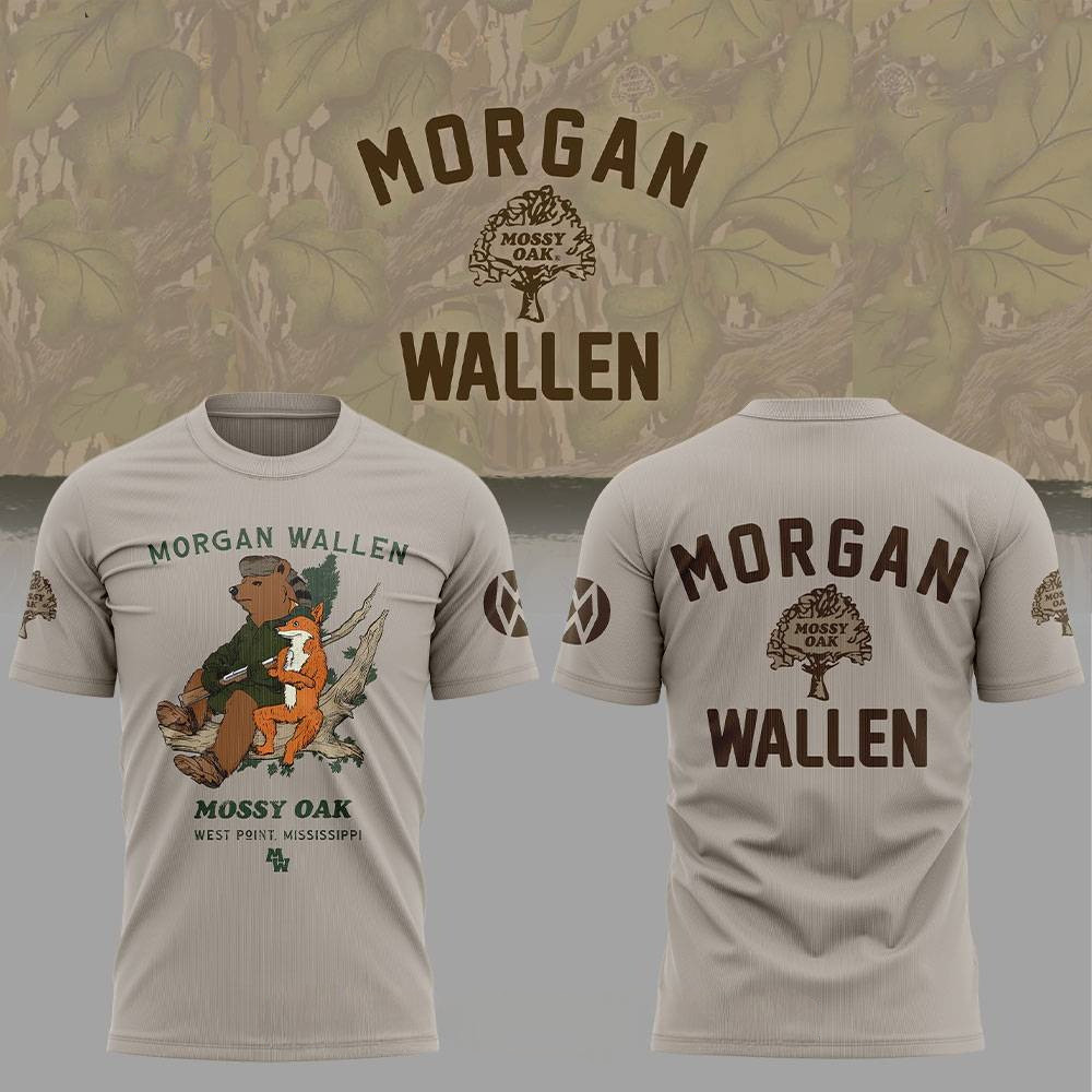 The Mossy Oak x Morgan Wallen 2025 T-shirt Gifts For Music Lovers