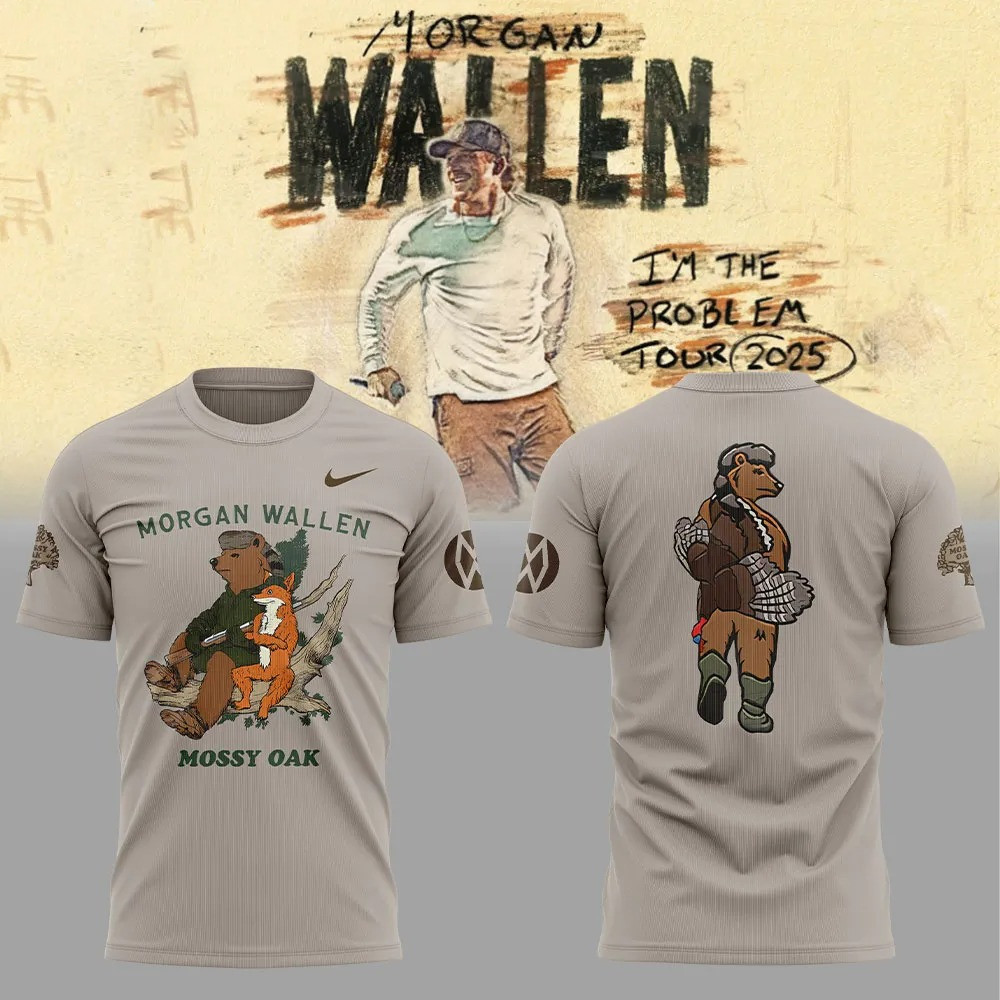 The Mossy Oak x Morgan Wallen Limited Edition T-Shirt Best Gift For Golfer Dad
