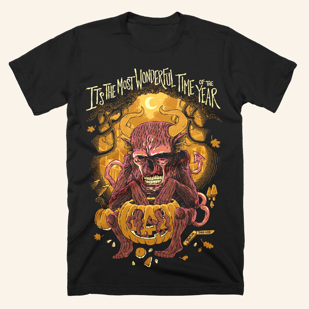 The Most Wonderful Time Of The Year T-Shirt Halloween Apparel Gift Ideas For Husband The Most Wonderful Time Of The Year T-Shirt Halloween Apparel Gift Ideas For Husband