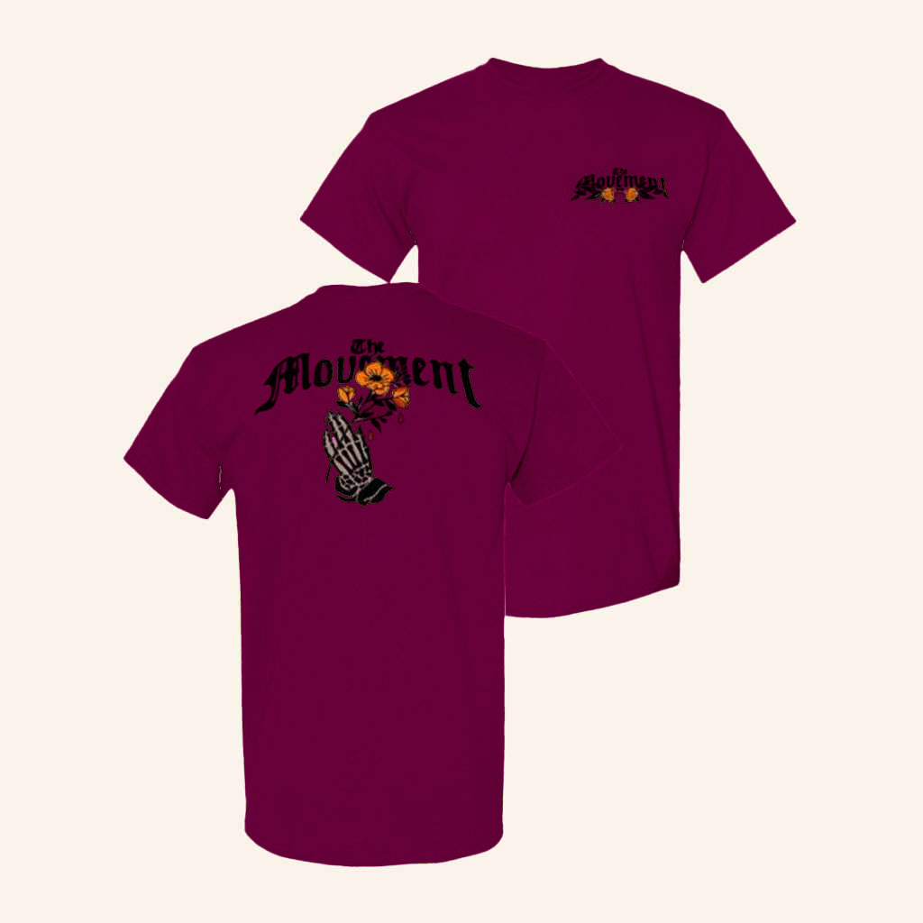 The Movement Vibe Merch Skeleton Hands T-Shirt Best Gifts For Music Lovers The Movement Vibe Merch Skeleton Hands T-Shirt Best Gifts For Music Lovers