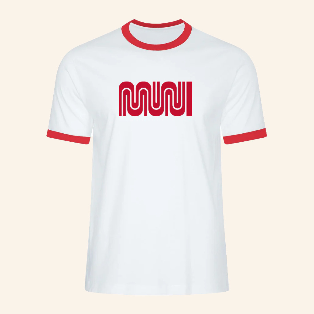 The Muni Merch Muni Ringer T-Shirt Christmas Gift Ideas For Him The Muni Merch Muni Ringer T-Shirt Christmas Gift Ideas For Him