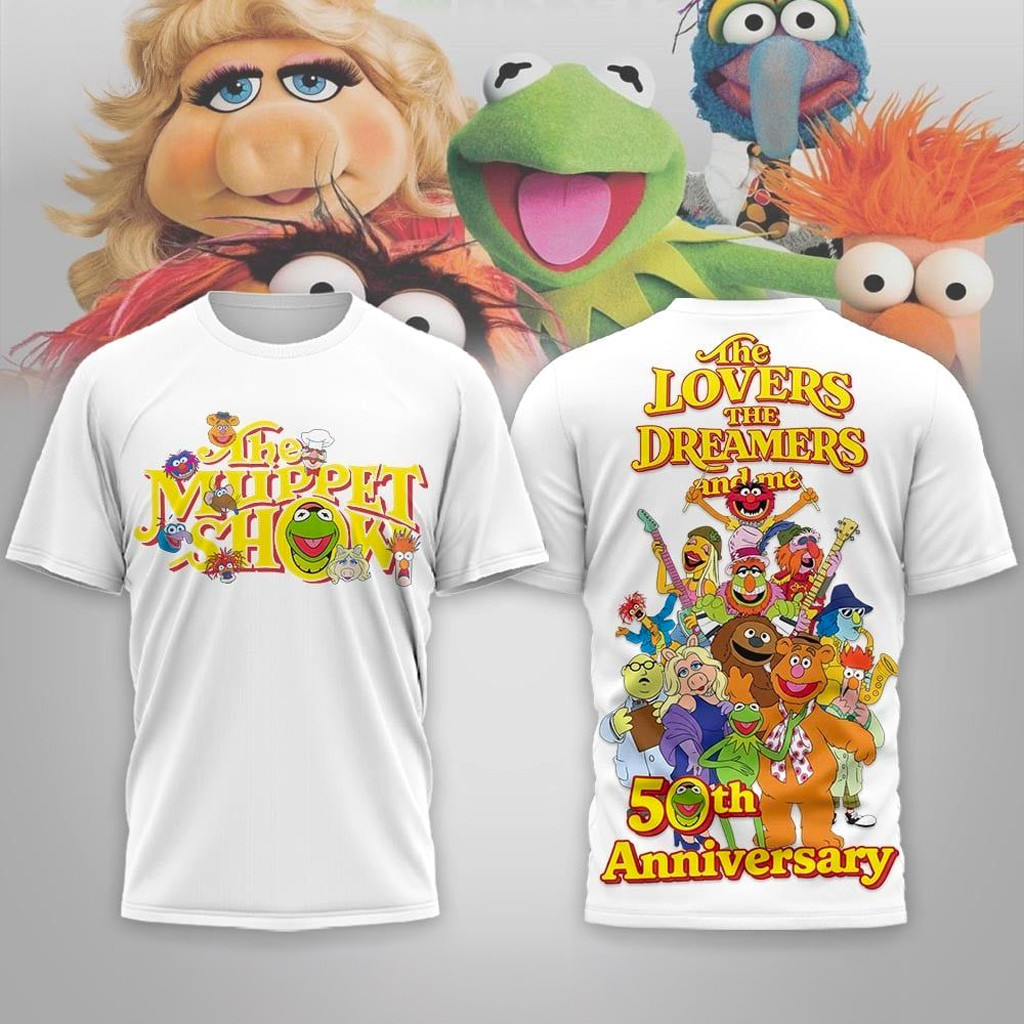 The Muppet Show 50th Anniversary Shirt The Muppet Show Merch Birthday Gift For Son