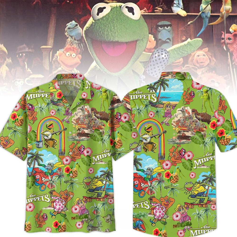 The Muppets Summer Hawaiian Shirt Unique Movie Merch Gift For Son