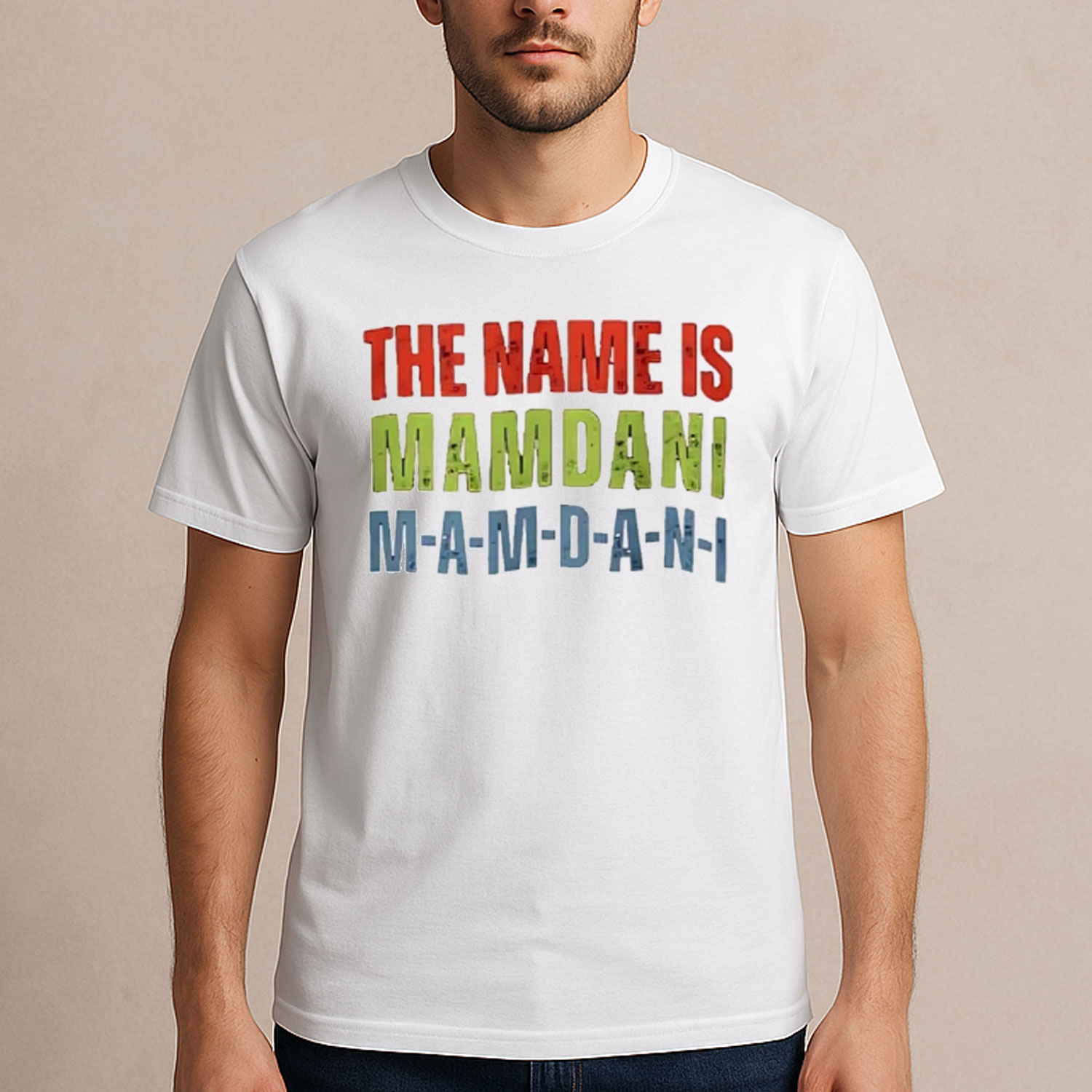 The Name Is Mamdani T-Shirt NYC's First Muslim Mayor Presents For New Yorker