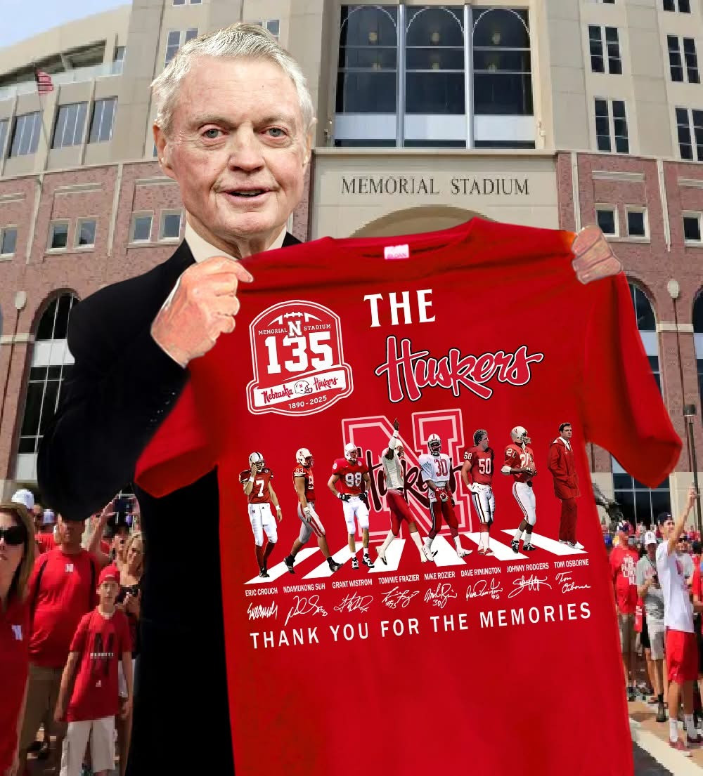 The Nebraska Huskers 135Th Anniversary 1890-2025 Shirt Thank You For The Memories Fan Gifts