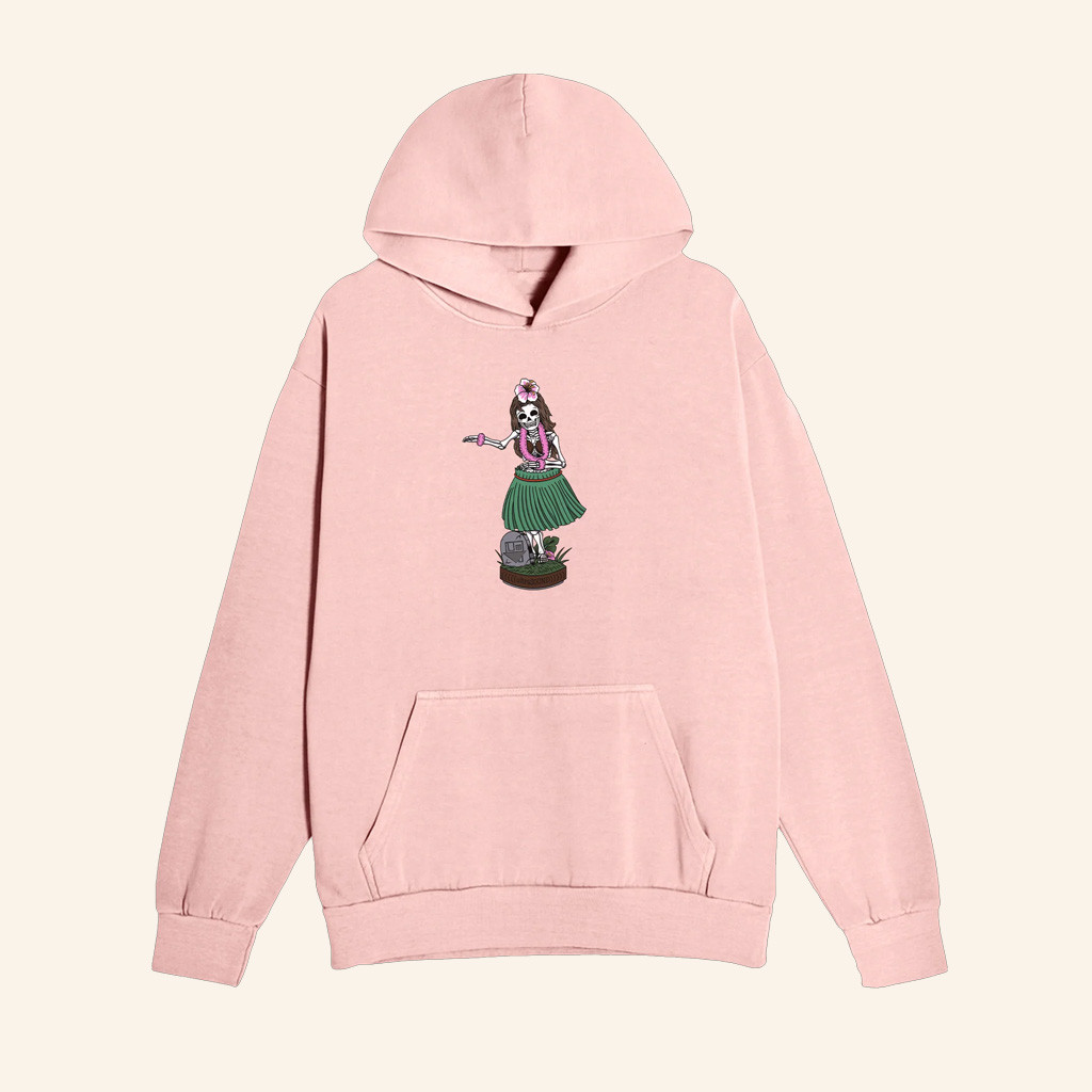 The Neighbourhood Merch Hula Girl Hoodie Gifts For Rock Music Lovers