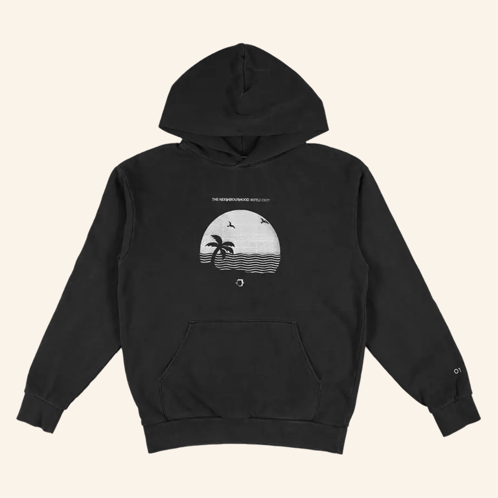 The Neighbourhood Merch Wiped Out Animation Hoodie Birthday Gifts For Rock Fans