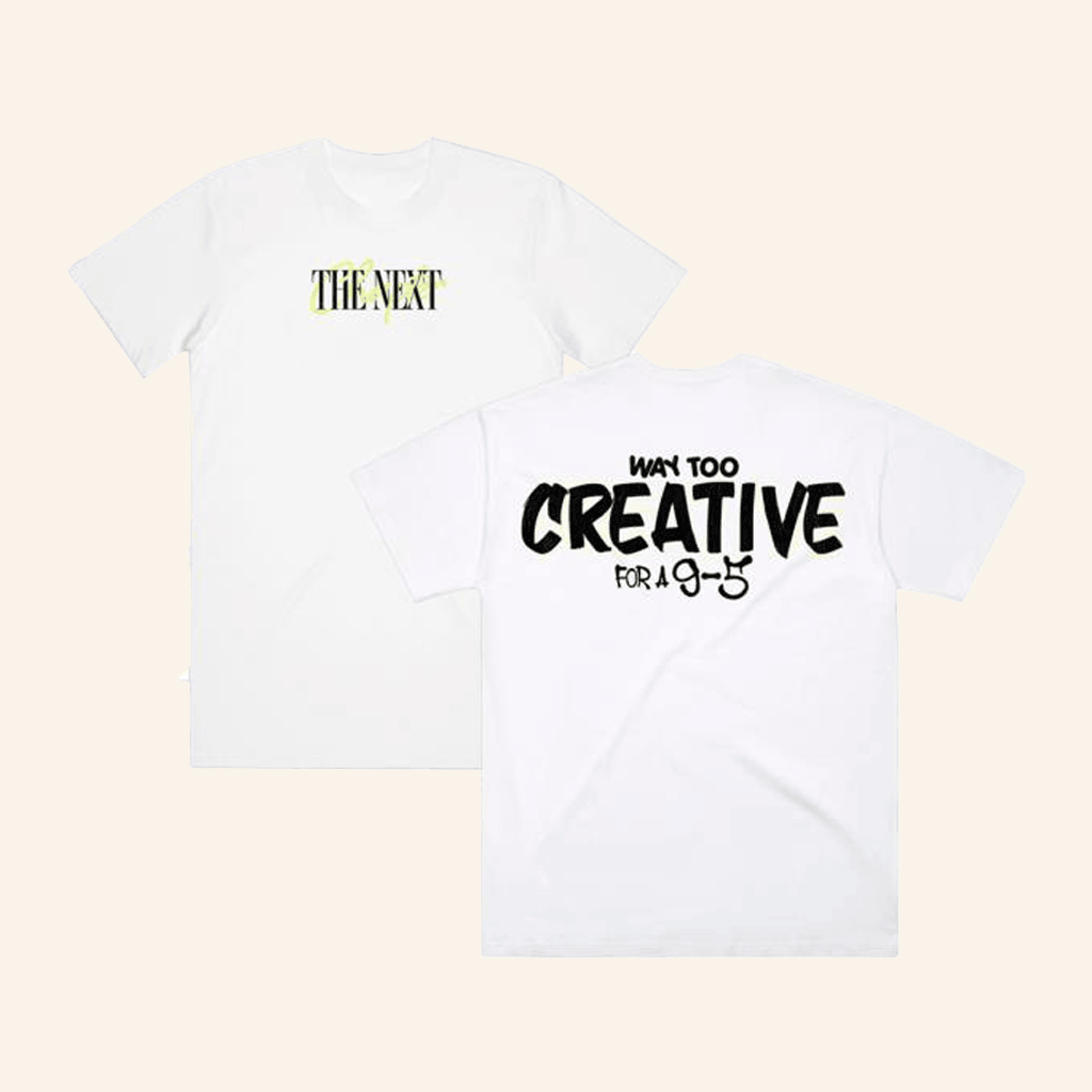 The Next Chapter Merch Store Way Too Creative Box T-Shirt White Dudes Gifts The Next Chapter Merch Store Way Too Creative Box T-Shirt White Dudes Gifts