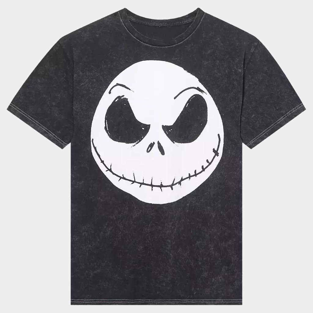 The Nightmare Merch The Nightmare Before Christmas Jack Face Wash T-Shirt Gifts For Son