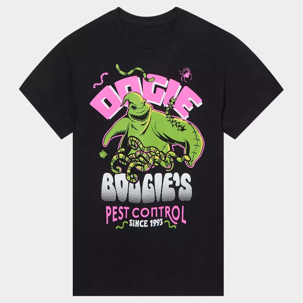 The Nightmare Merch The Nightmare Before Christmas Oogie Boogie Glow In The Dark T-Shirt