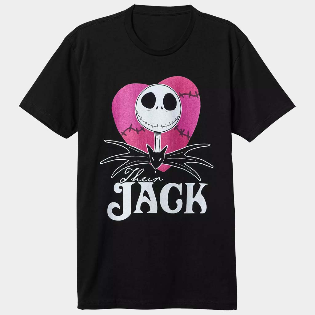 The Nightmare Merch The Nightmare Before Christmas Their Jack Companion T-Shirt Son Gifts