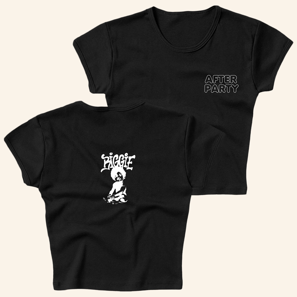 The Notorious BIG Merch After Party Black Baby Tee Girlfriend Christmas Gift Ideas The Notorious BIG Merch After Party Black Baby Tee Girlfriend Christmas Gift Ideas