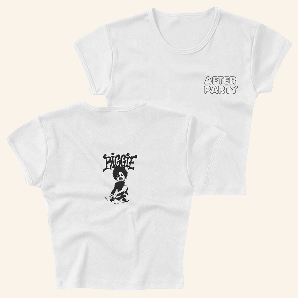 The Notorious BIG Merch After Party Black Baby Tee Girlfriend Christmas Gift Ideas The Notorious BIG Merch After Party Black Baby Tee Girlfriend Christmas Gift Ideas
