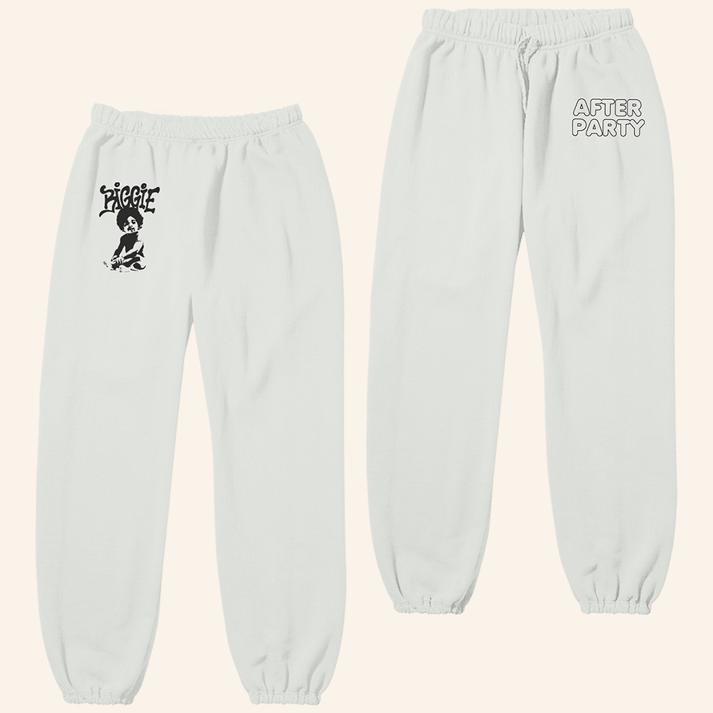 The Notorious BIG Merch After Party White Sweatpants Christmas Gifts For Husband The Notorious BIG Merch After Party White Sweatpants Christmas Gifts For Husband