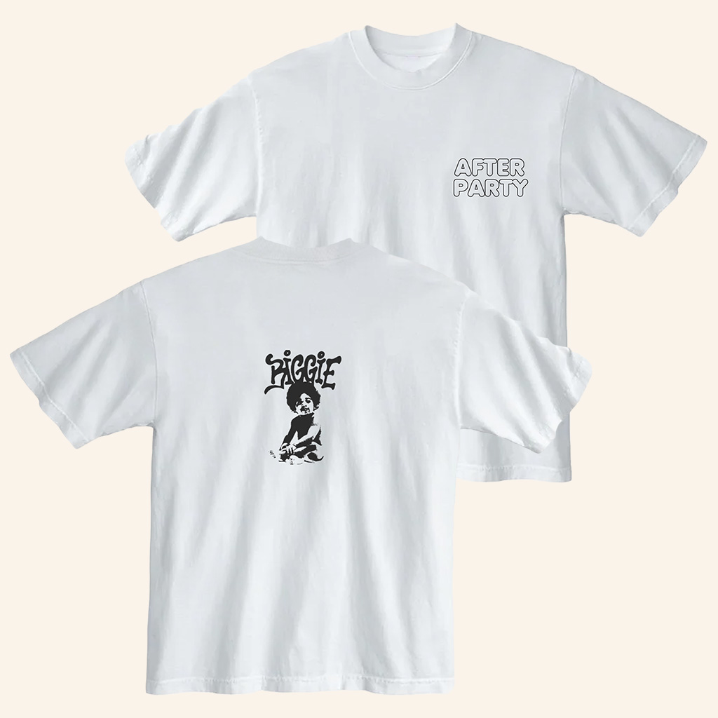 The Notorious BIG Merch After Party White T-Shirt Christmas Ideas For Men The Notorious BIG Merch After Party White T-Shirt Christmas Ideas For Men