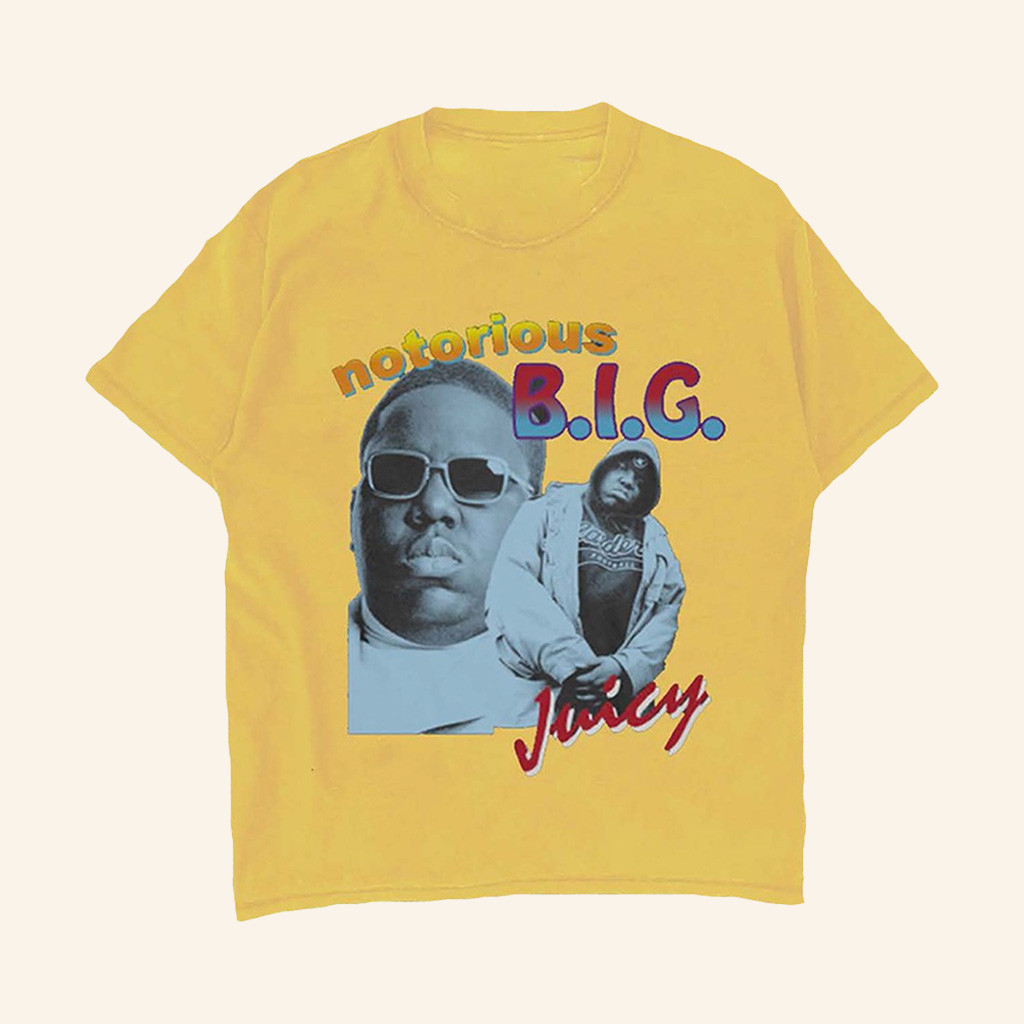 The Notorious BIG Merch Juicy T-Shirt Christmas Gift Ideas For Boyfriend