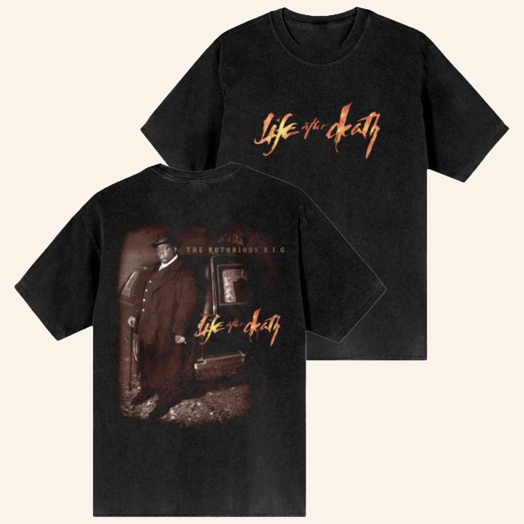 The Notorious BIG Merch Life After Death T-Shirt Christmas Gifts For Guys The Notorious BIG Merch Life After Death T-Shirt Christmas Gifts For Guys