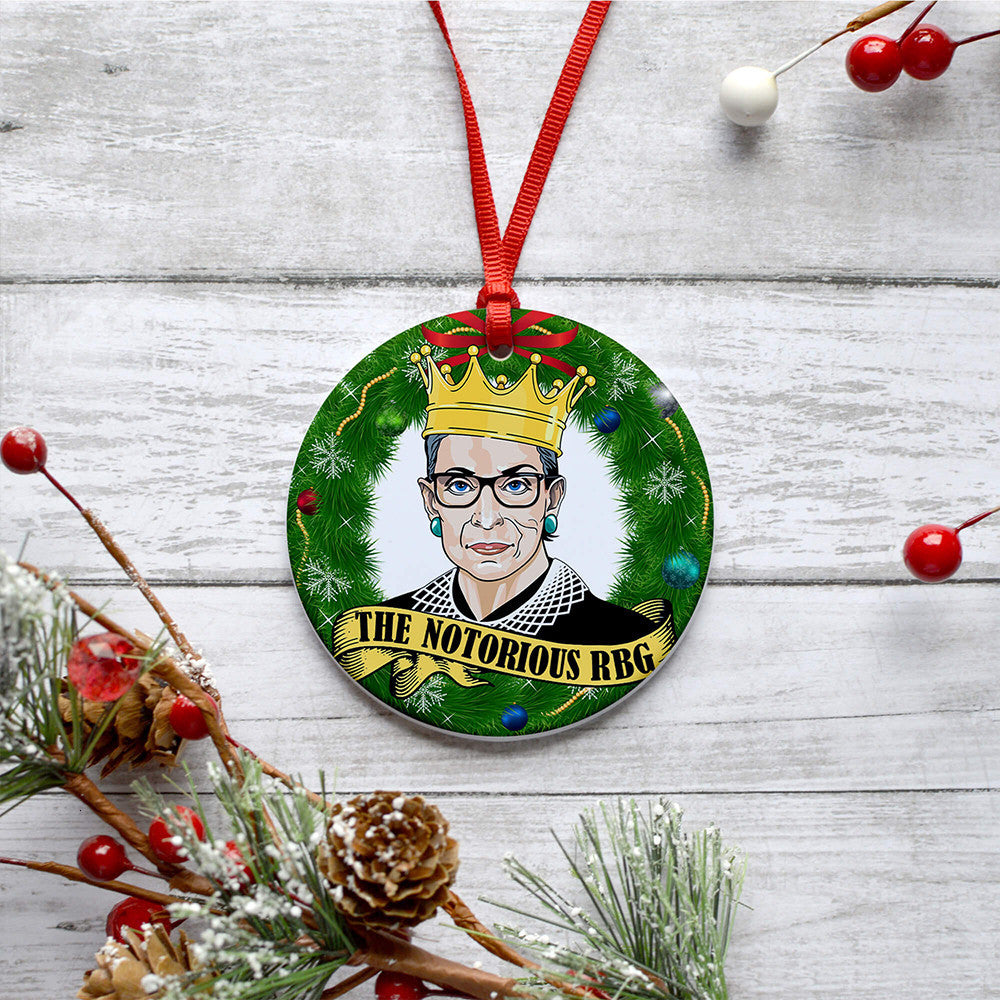 The Notorious RBG Christmas Ornament Ruth Bader Ginsburg Ornaments For Christmas Tree The Notorious RBG Christmas Ornament Ruth Bader Ginsburg Ornaments For Christmas Tree