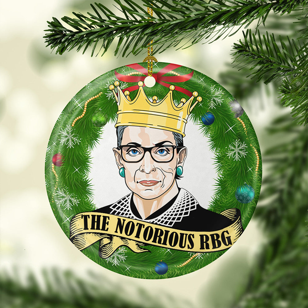 The Notorious RBG Christmas Ornament Ruth Bader Ginsburg Ornaments For Christmas Tree The Notorious RBG Christmas Ornament Ruth Bader Ginsburg Ornaments For Christmas Tree