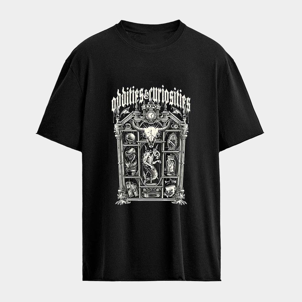 The Oddities And Curiosities Expo Curio Cabinet T-Shirt Birthday Present For Dad