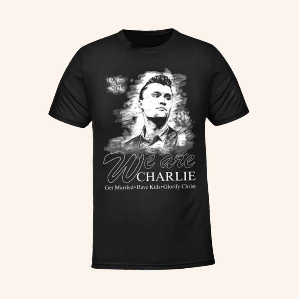 The Officer Tatum Merch We Are Charlie Shirt Charlie Kirk Commemorative Clothing Gifts The Officer Tatum Merch We Are Charlie Shirt Charlie Kirk Commemorative Clothing Gifts