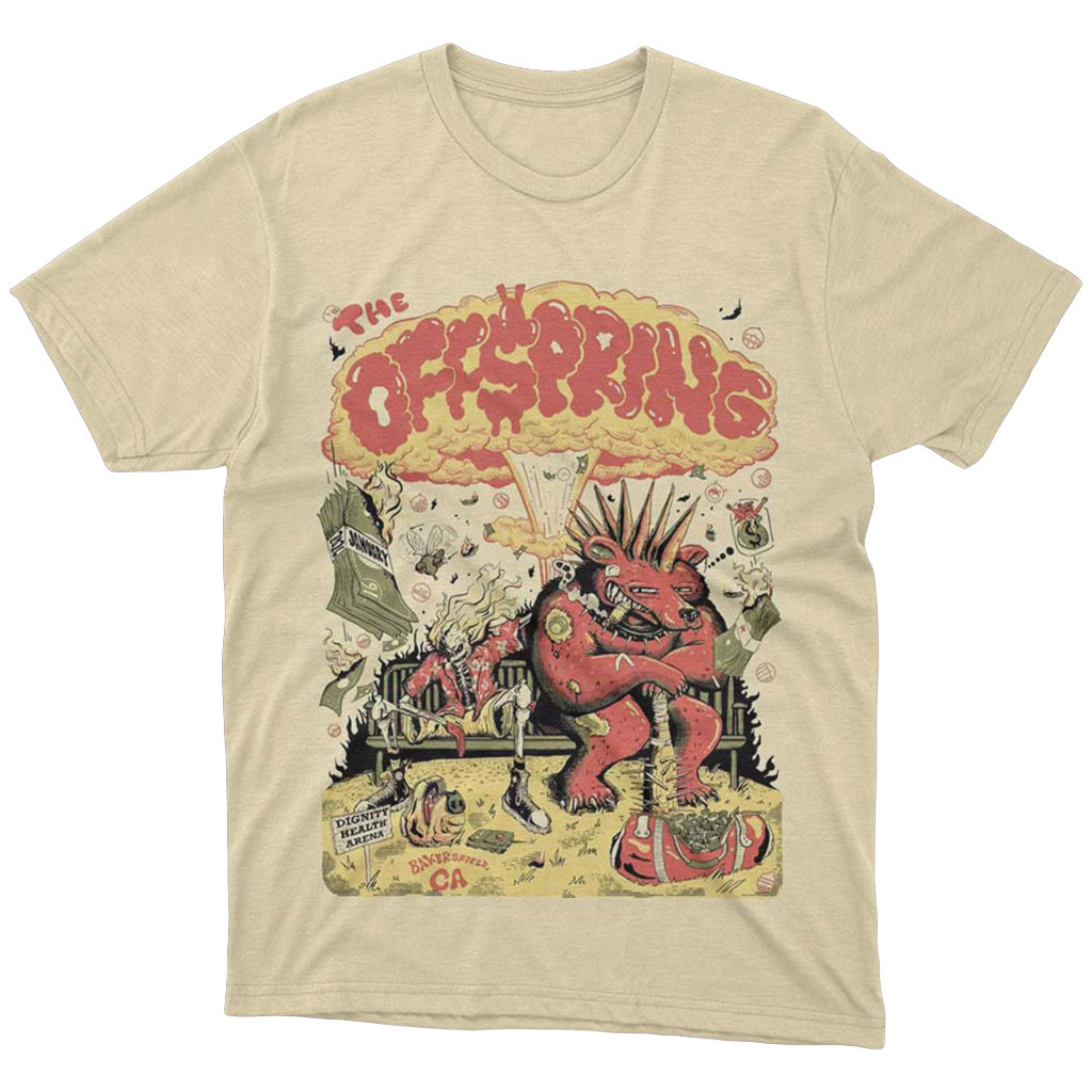 The Offspring Bakersfield California 2026 Venue Poster At Dignity Health Arena On January Shirt