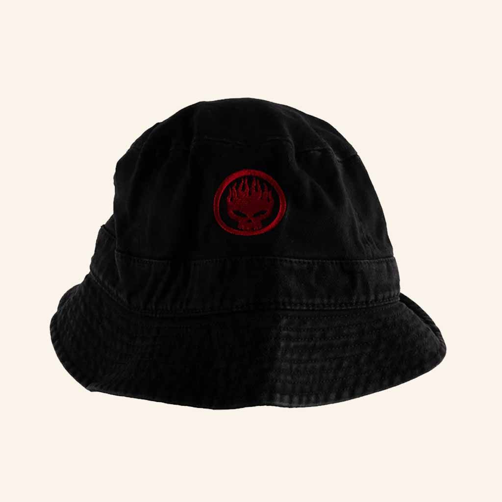 The Offspring Merch Flaming Skull Bucket Hat Embroidered Best Gifts For Husband The Offspring Merch Flaming Skull Bucket Hat Embroidered Best Gifts For Husband