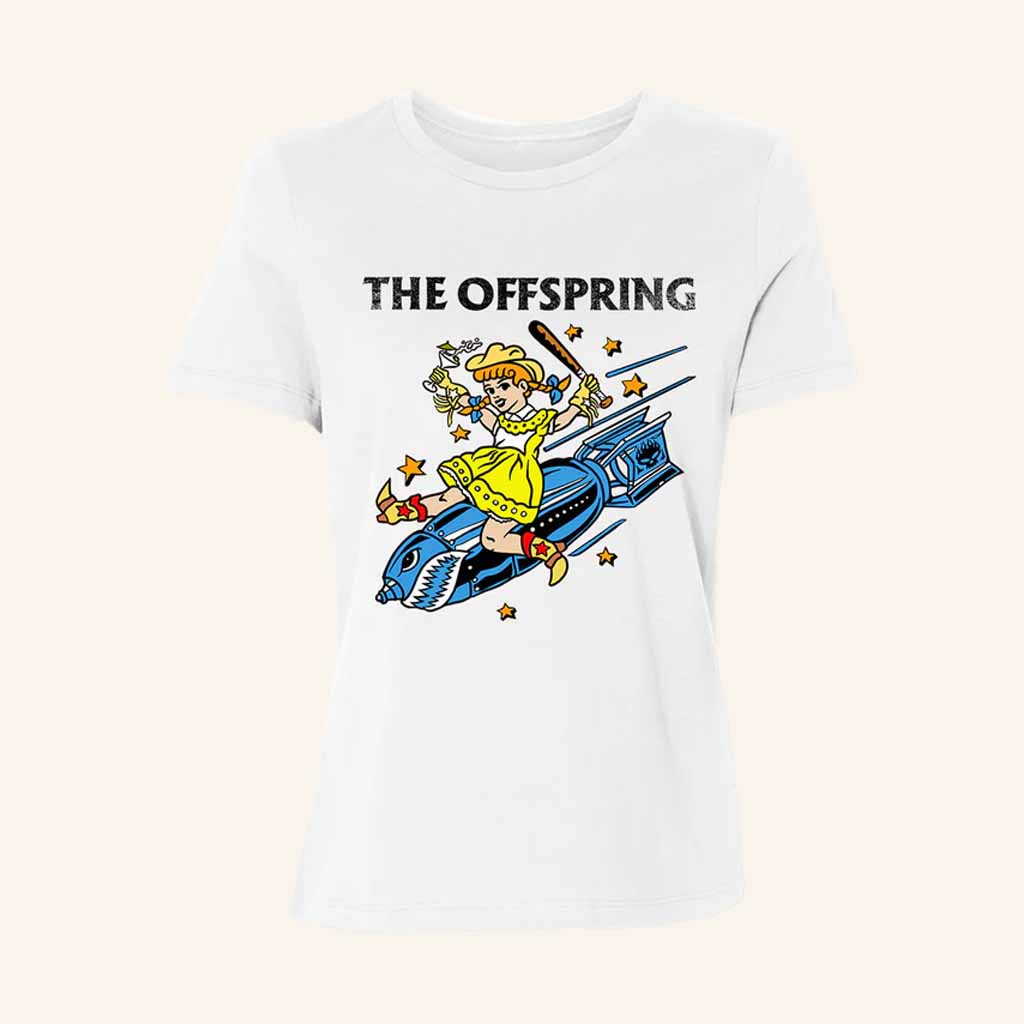The Offspring Merch Ride The Bomb T-Shirt Unique Gift For Girlfriend The Offspring Merch Ride The Bomb T-Shirt Unique Gift For Girlfriend