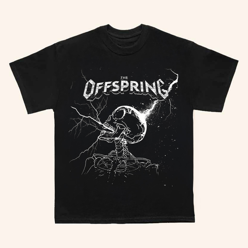 The Offspring Merch Supercharged Black T-Shirt Gift Ideas For Music Lovers The Offspring Merch Supercharged Black T-Shirt Gift Ideas For Music Lovers