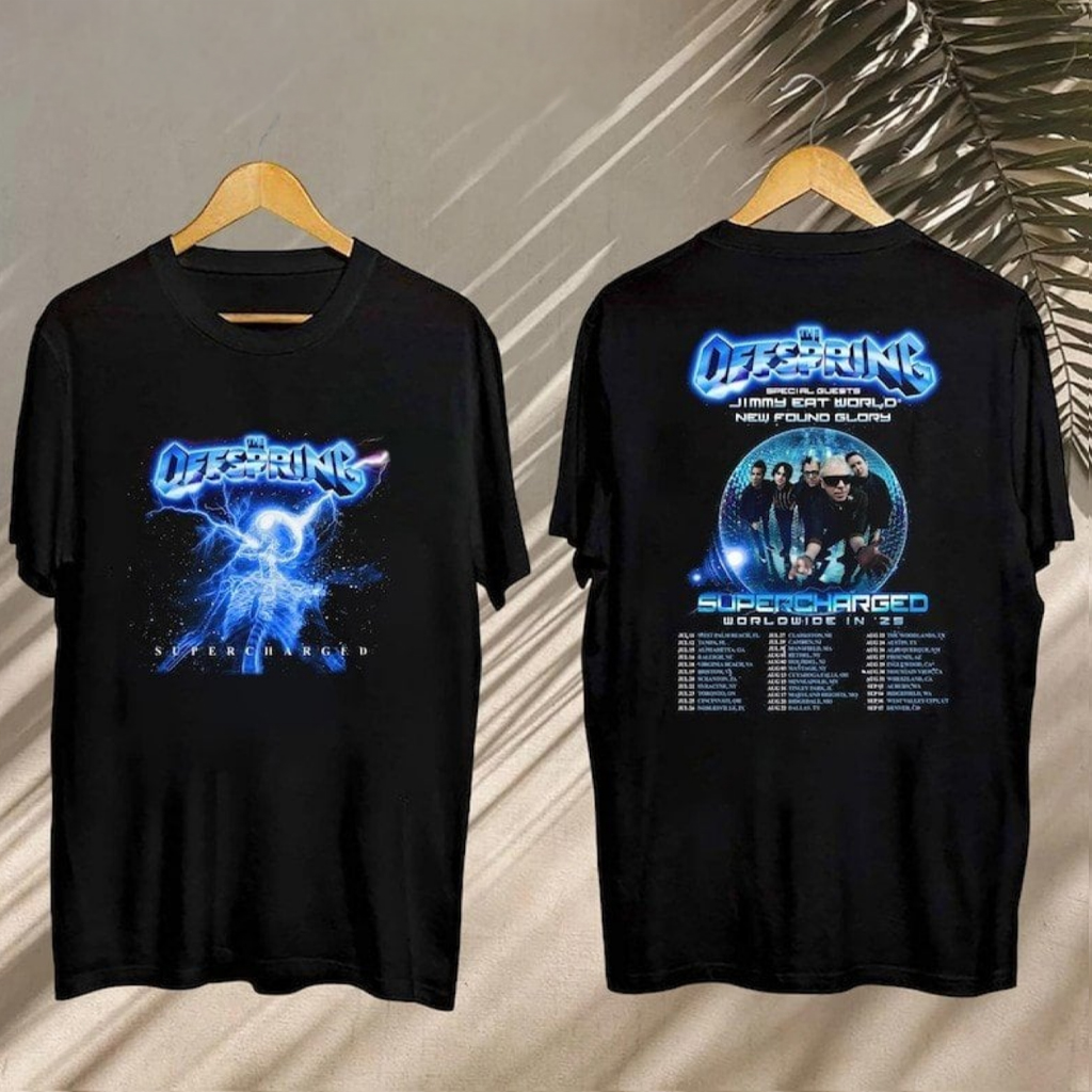 The Offspring Supercharged Worldwide Tour Shirt Fan Merch Best Gifts For Husband The Offspring Supercharged Worldwide Tour Shirt Fan Merch Best Gifts For Husband