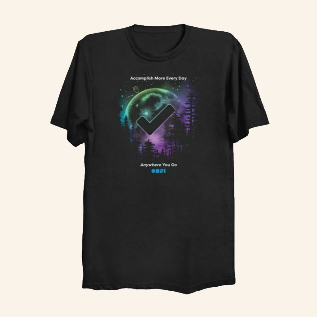 The Omni Group Merch Omnifocus 4 Anywhere You Go T-Shirt Cool Christmas Gifts For Guys