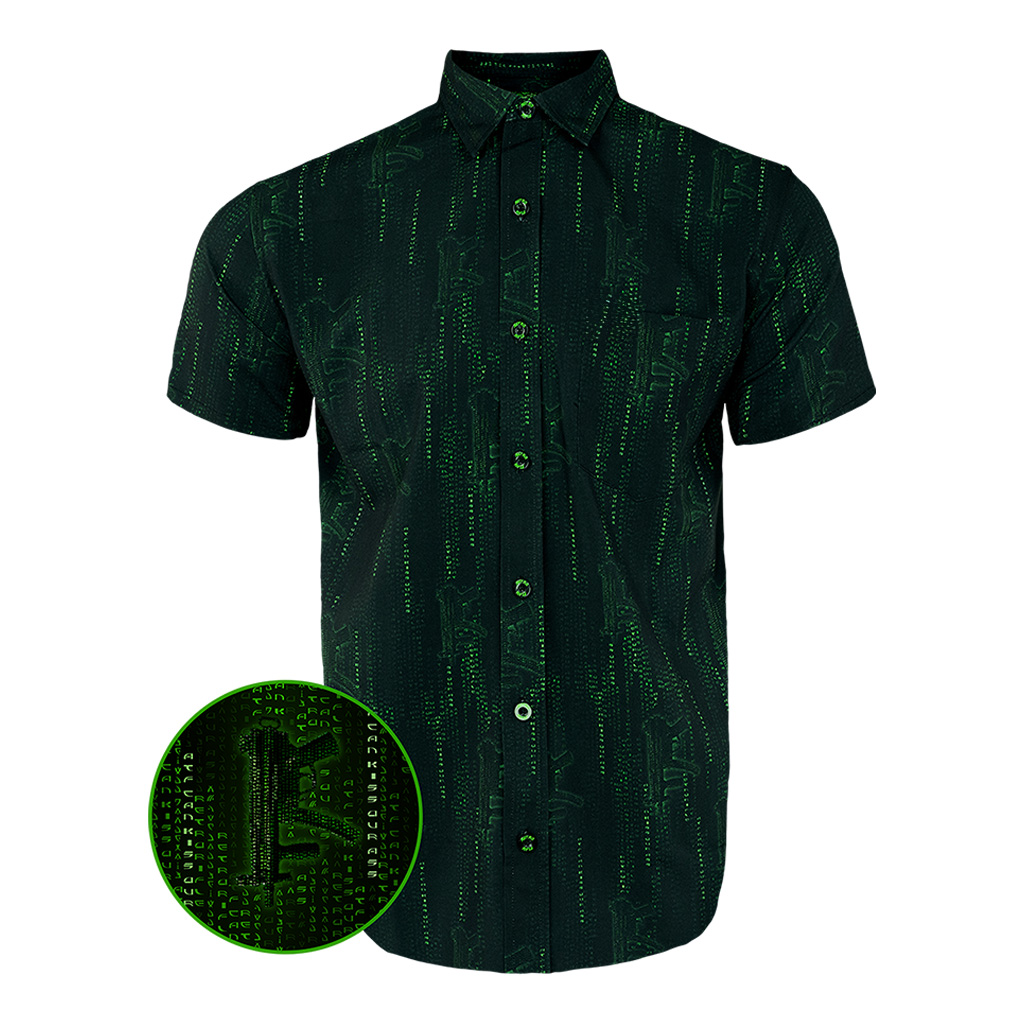 The One Button Down Shirt Gun Print Hawaiian Shirt Christmas Gifts For Gun Lovers