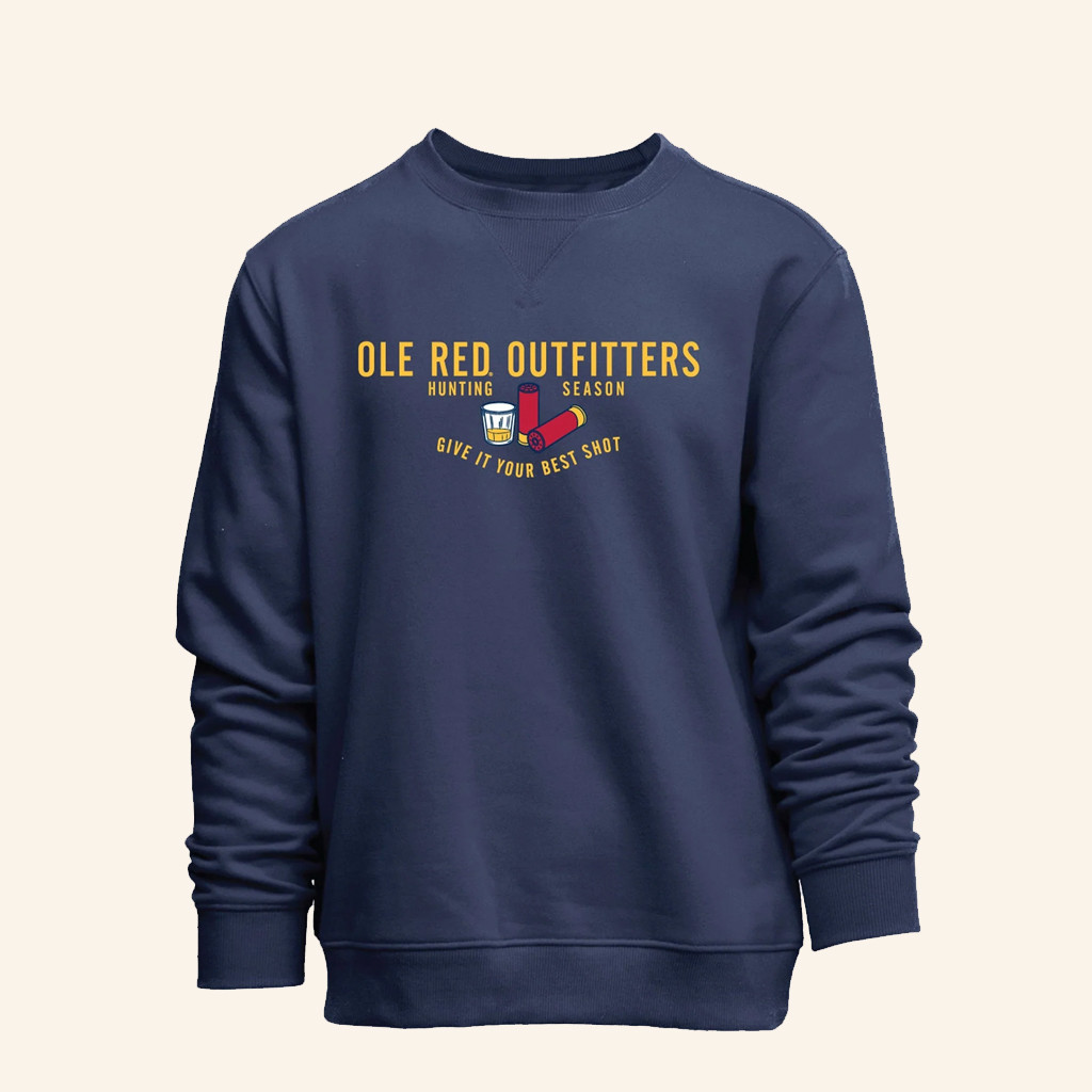 The Opry Merch Ole Red Give It Your Best Shot Sweatshirt Christmas Gift Ideas For Dad