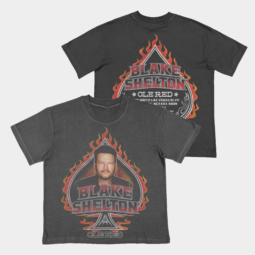 The Opry Shop Merch Ole Red Vegas Blake Of Spades T-Shirt Best Gifts For Music Lovers