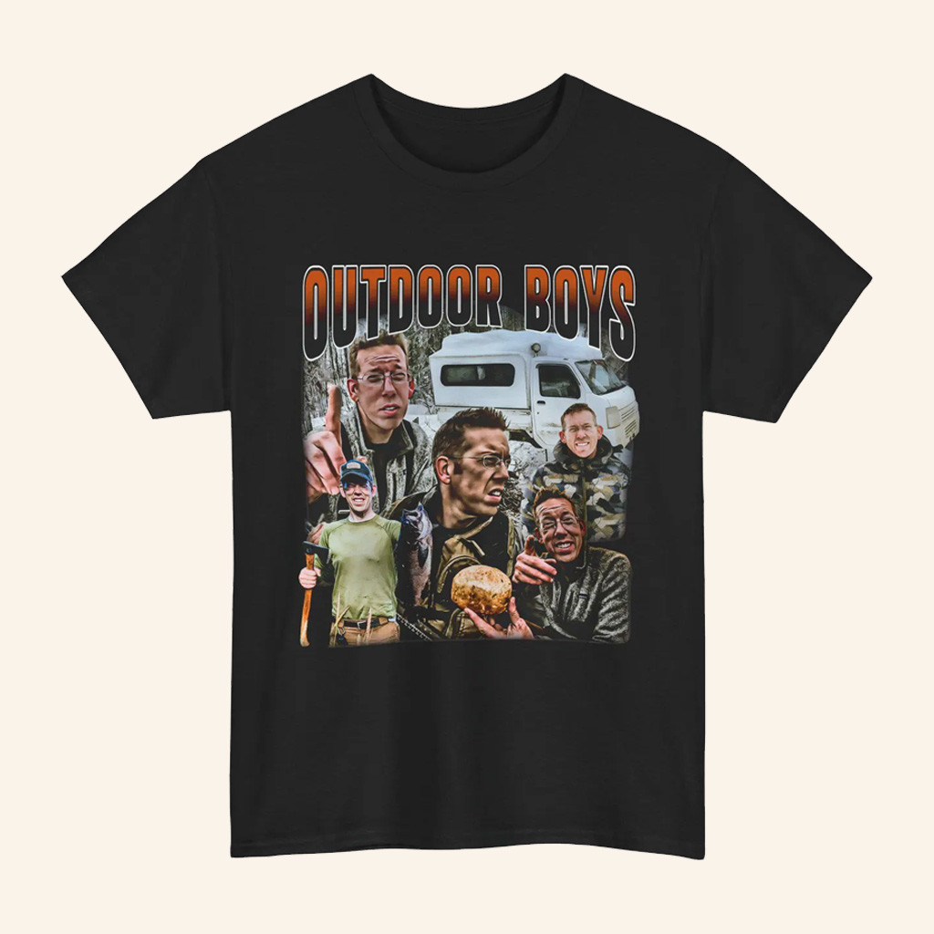 The Outdoor Boys Merch Outdoor Boys T-Shirt Christmas Gift Ideas For Him