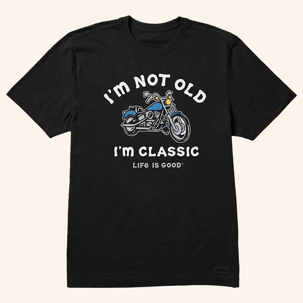 The Paper Merch Motorcycle I'm Not Old I'm Classic T-Shirt Unique Gifts For Dad