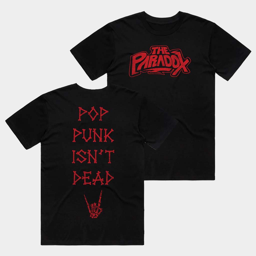 The Paradox Merch Black Spray Paint T-Shirt Pop Punk Isn't Dead Shirt Birthday Gift For Him The Paradox Merch Black Spray Paint T-Shirt Pop Punk Isn't Dead Shirt Birthday Gift For Him