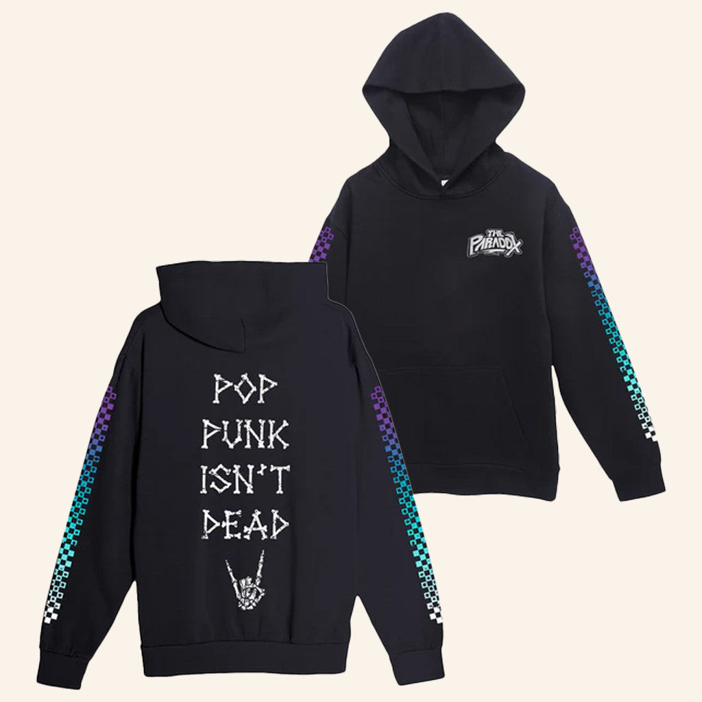 The Paradox Merch Gradient Pop Punk Isn't Dead Hoodie Gifs For Dad The Paradox Merch Gradient Pop Punk Isn't Dead Hoodie Gifs For Dad