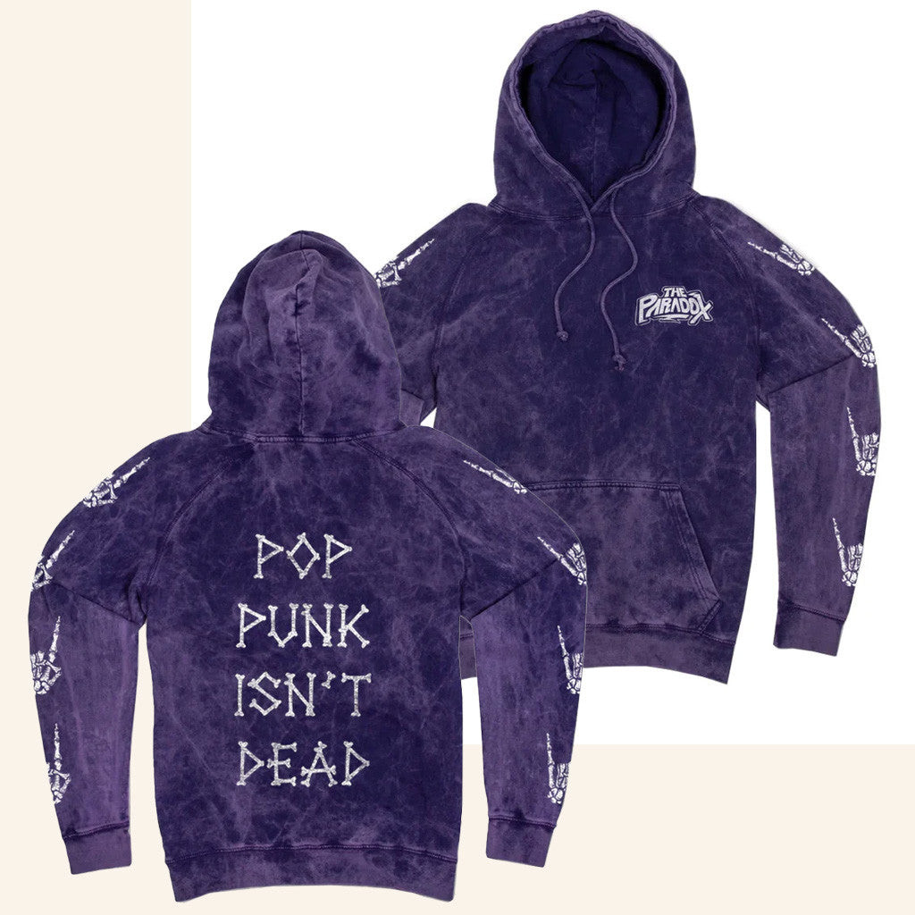 The Paradox Merch Purple Acid Wash Hoodie Gifs For Husband