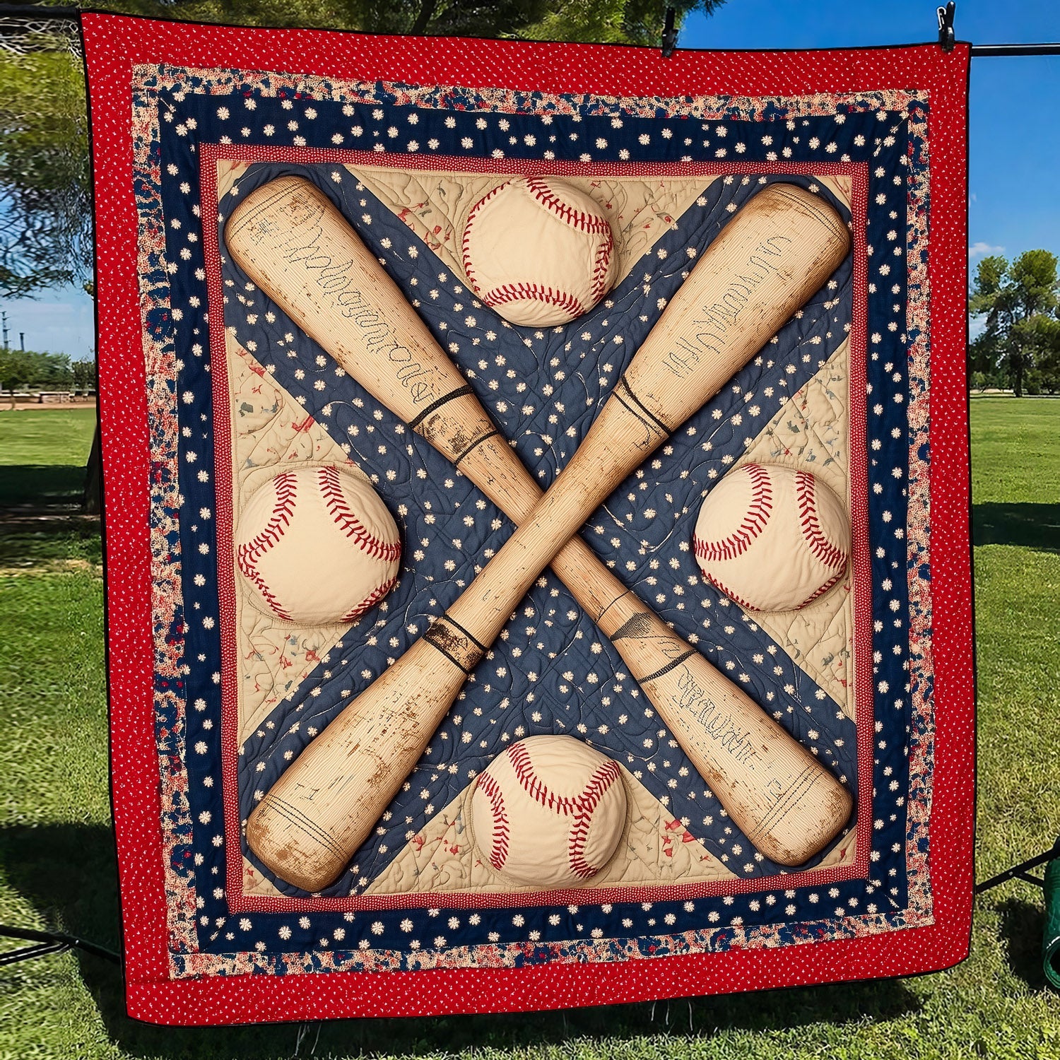 The Perfect Pitch Quilted Blanket Gifts For Baseball Players