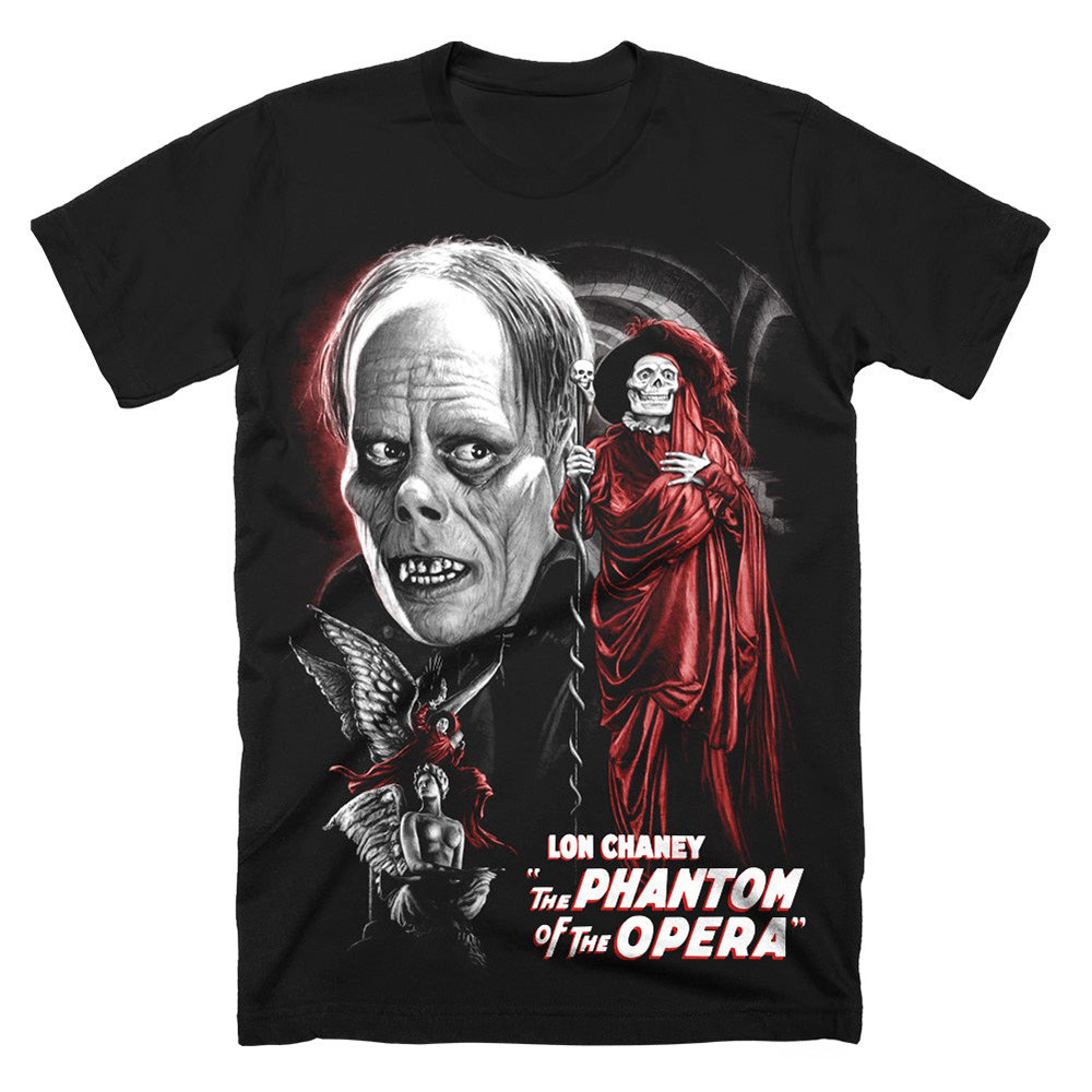 The Phantom Of The Opera Beneath The Mask T-Shirt Lon Chaney Phantom Of The Opera Merch