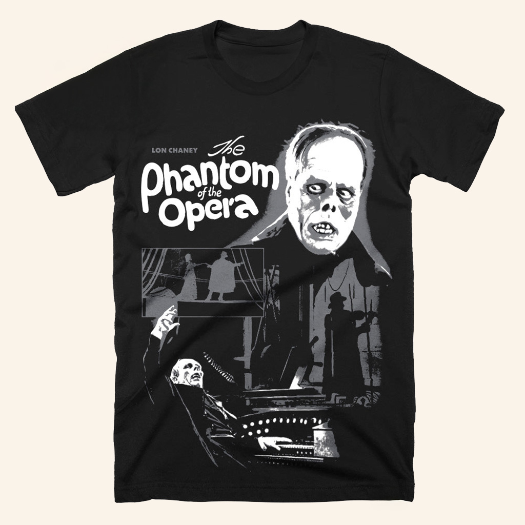 The Phantom Of The Opera Masterpiece Of Horror T-Shirt Halloween Apparel Gift Ideas For Son